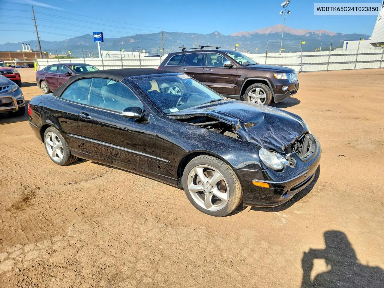2004 Mercedes-Benz Clk 320 VIN: WDBTK65G24T023850 Lot: 56964496