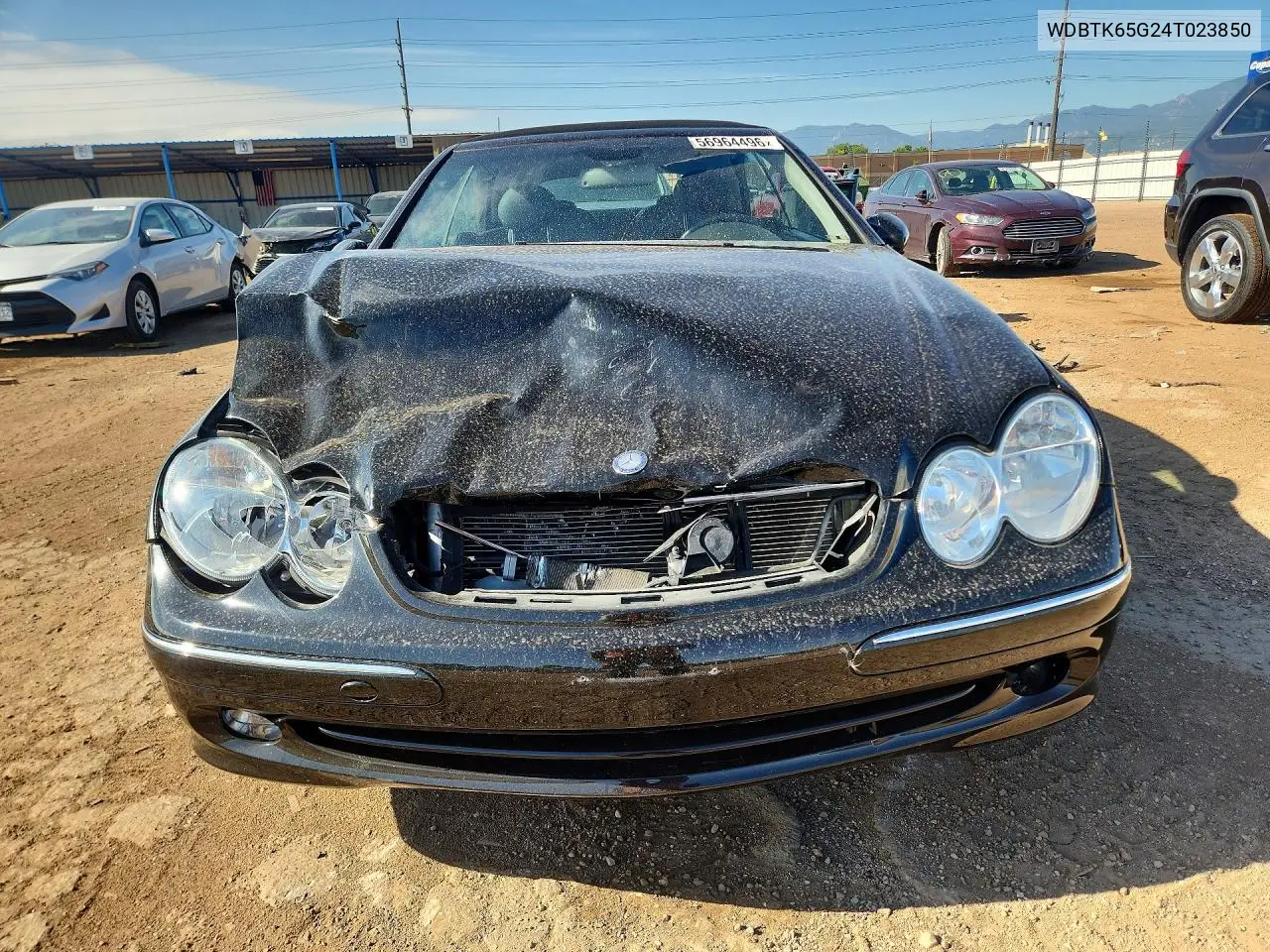2004 Mercedes-Benz Clk 320 VIN: WDBTK65G24T023850 Lot: 56964496
