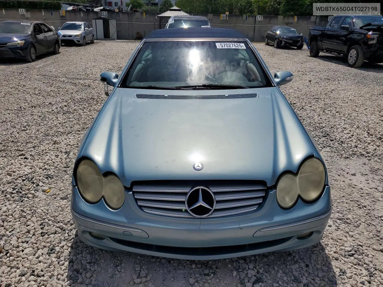 WDBTK65G04T027198 2004 Merc Clk 320