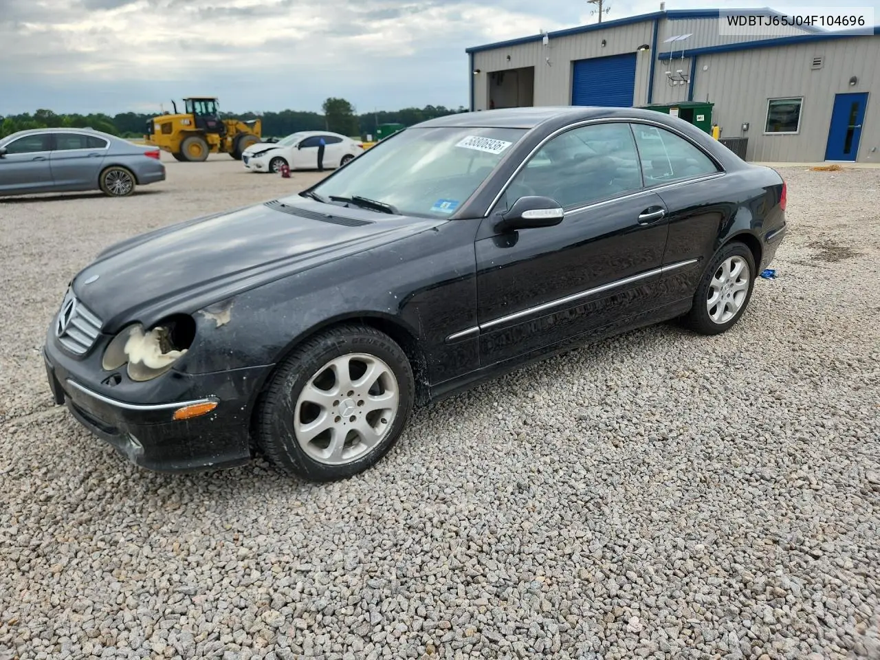 2004 Mercedes-Benz Clk 320C VIN: WDBTJ65J04F104696 Lot: 58806936