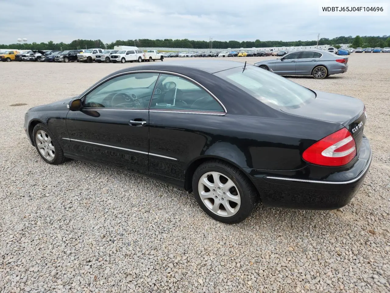 2004 Mercedes-Benz Clk 320C VIN: WDBTJ65J04F104696 Lot: 58806936