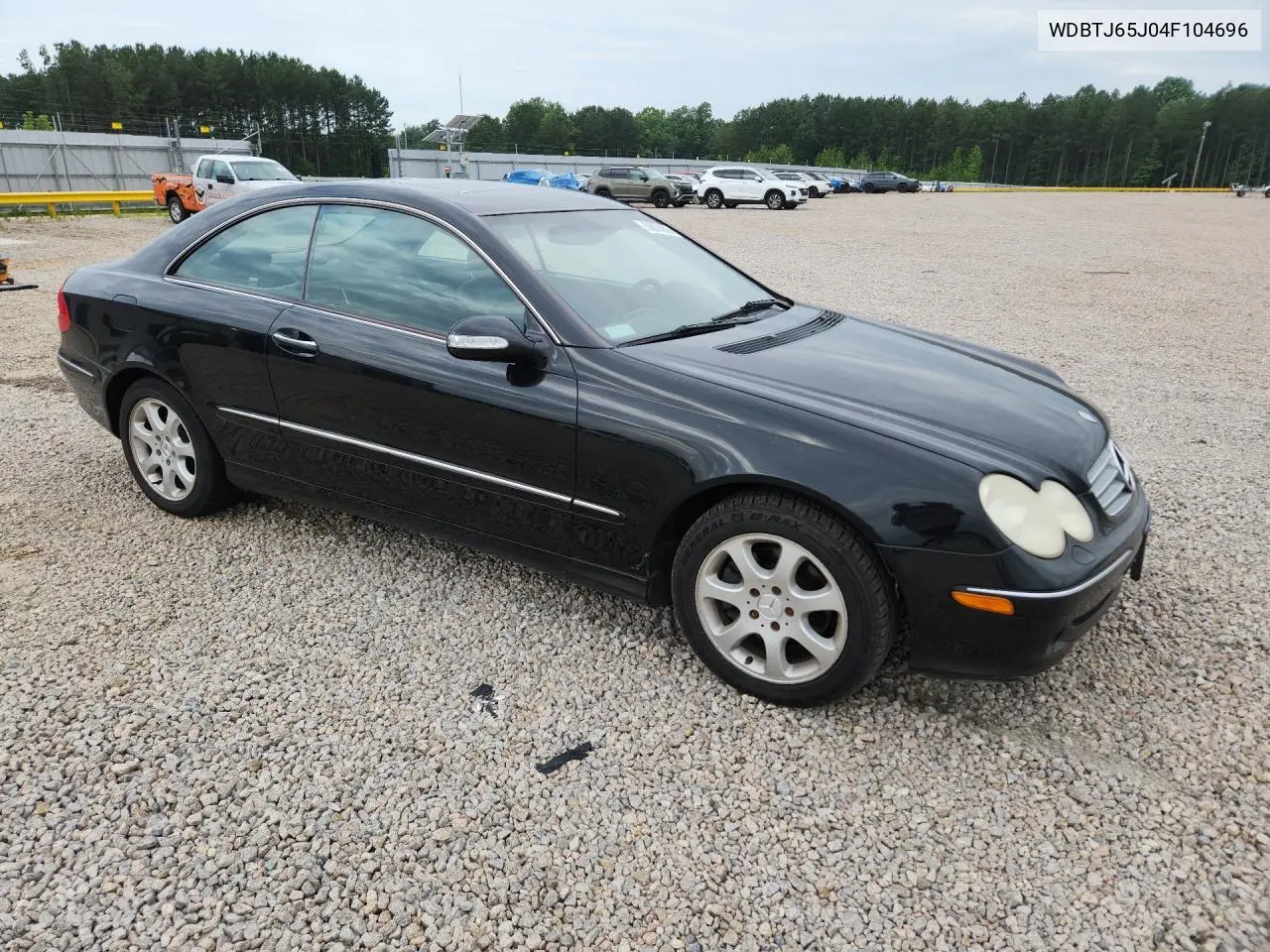 2004 Mercedes-Benz Clk 320C VIN: WDBTJ65J04F104696 Lot: 58806936