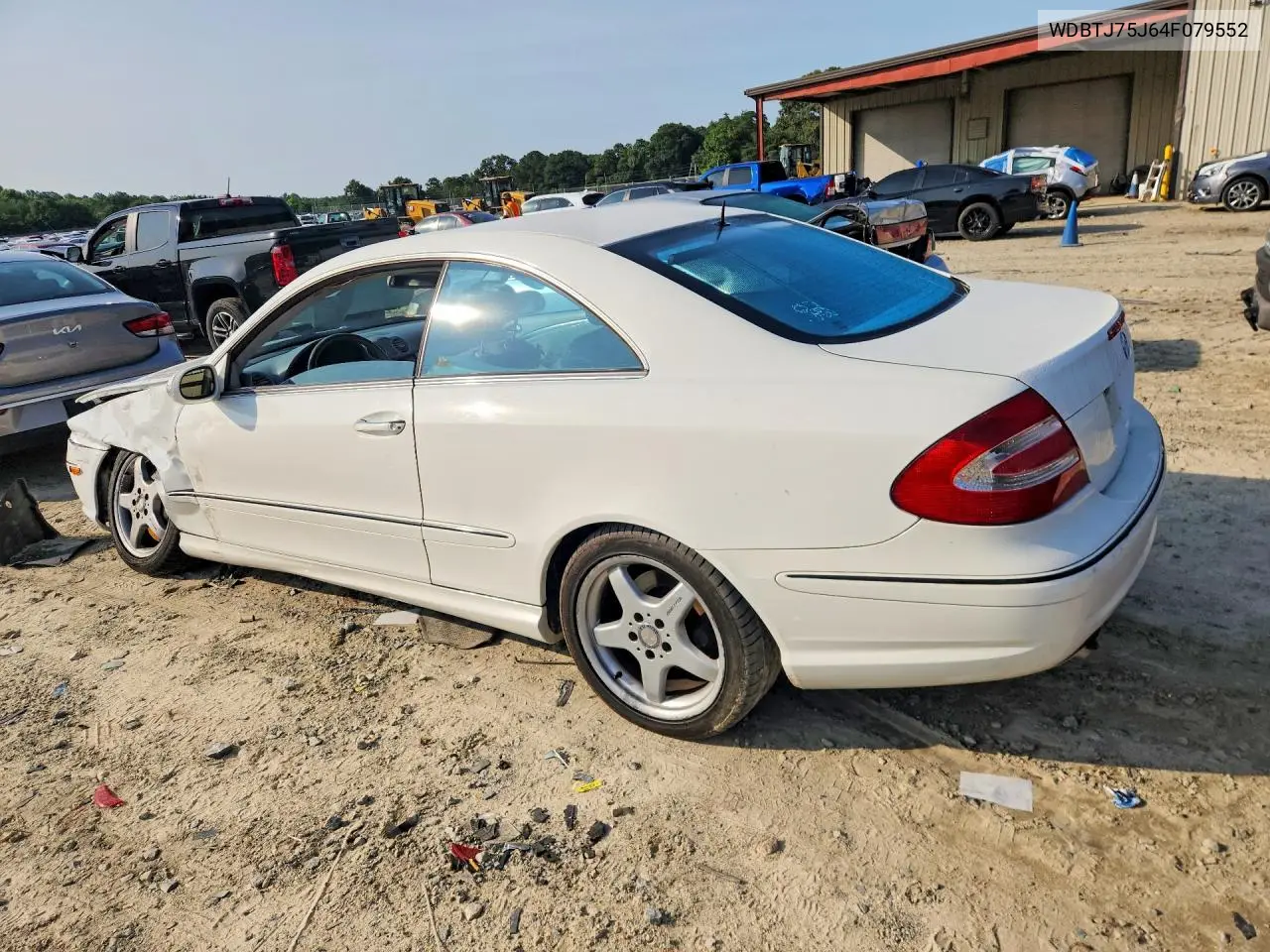 2004 Mercedes-Benz Clk 500 VIN: WDBTJ75J64F079552 Lot: 59258326