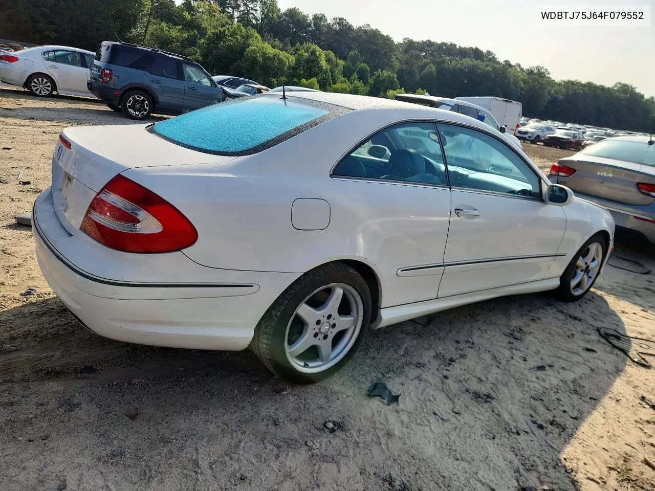 2004 Mercedes-Benz Clk 500 VIN: WDBTJ75J64F079552 Lot: 59258326