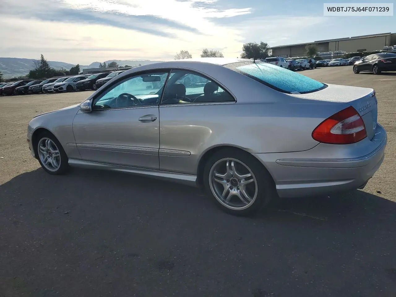 2004 Mercedes-Benz Clk 500 VIN: WDBTJ75J64F071239 Lot: 78194985