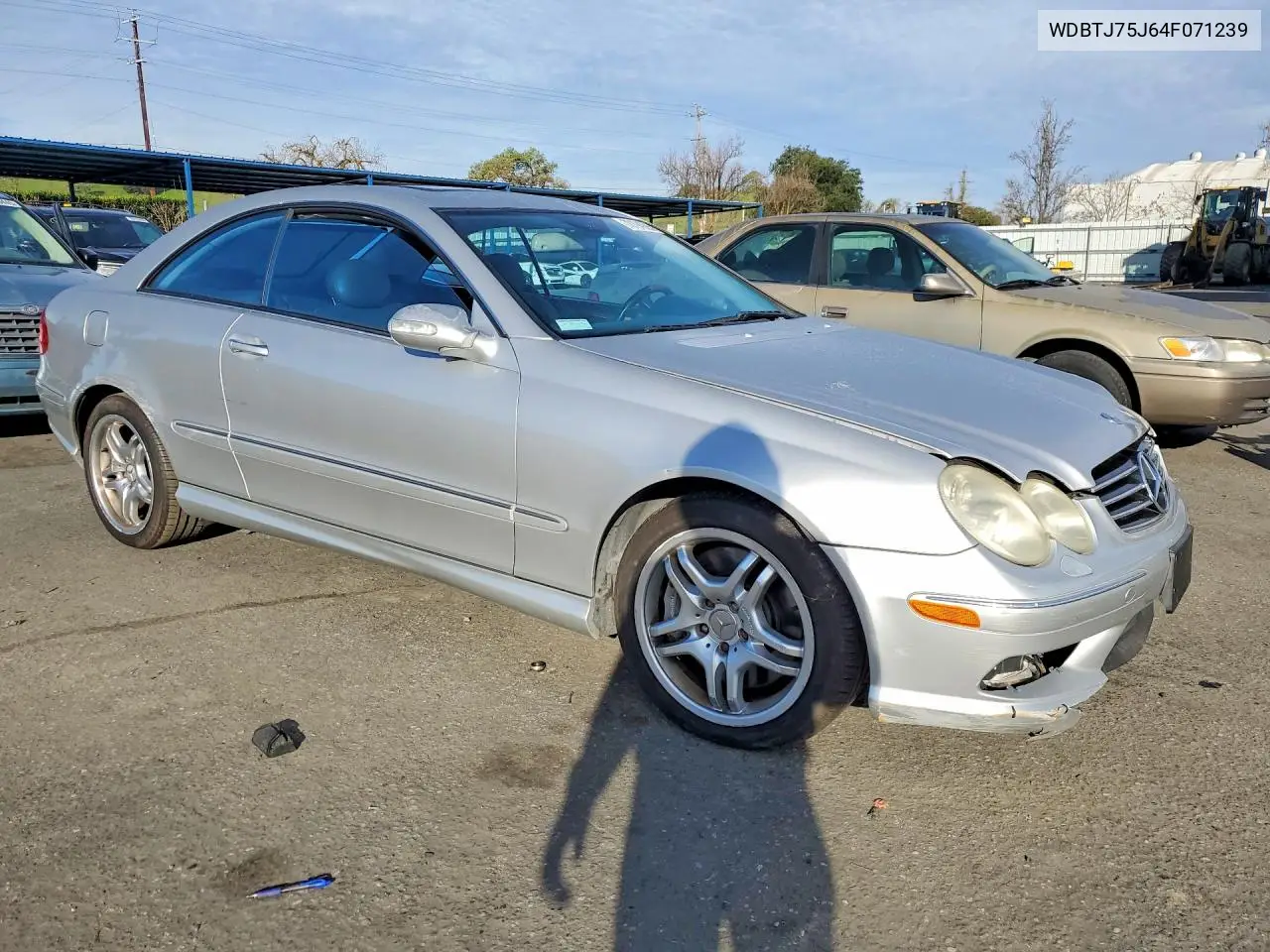 2004 Mercedes-Benz Clk 500 VIN: WDBTJ75J64F071239 Lot: 78194985