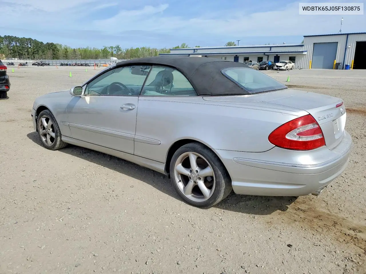 2005 Mercedes-Benz Clk 320 VIN: WDBTK65J05F130875 Lot: 47982476