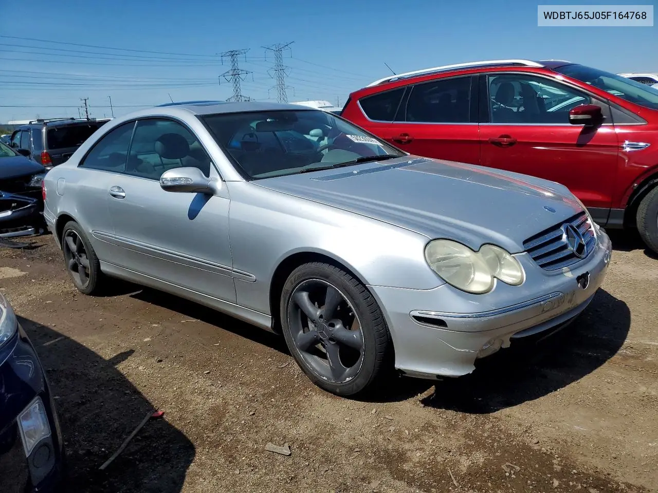 2005 Mercedes-Benz Clk 320C VIN: WDBTJ65J05F164768 Lot: 50230046
