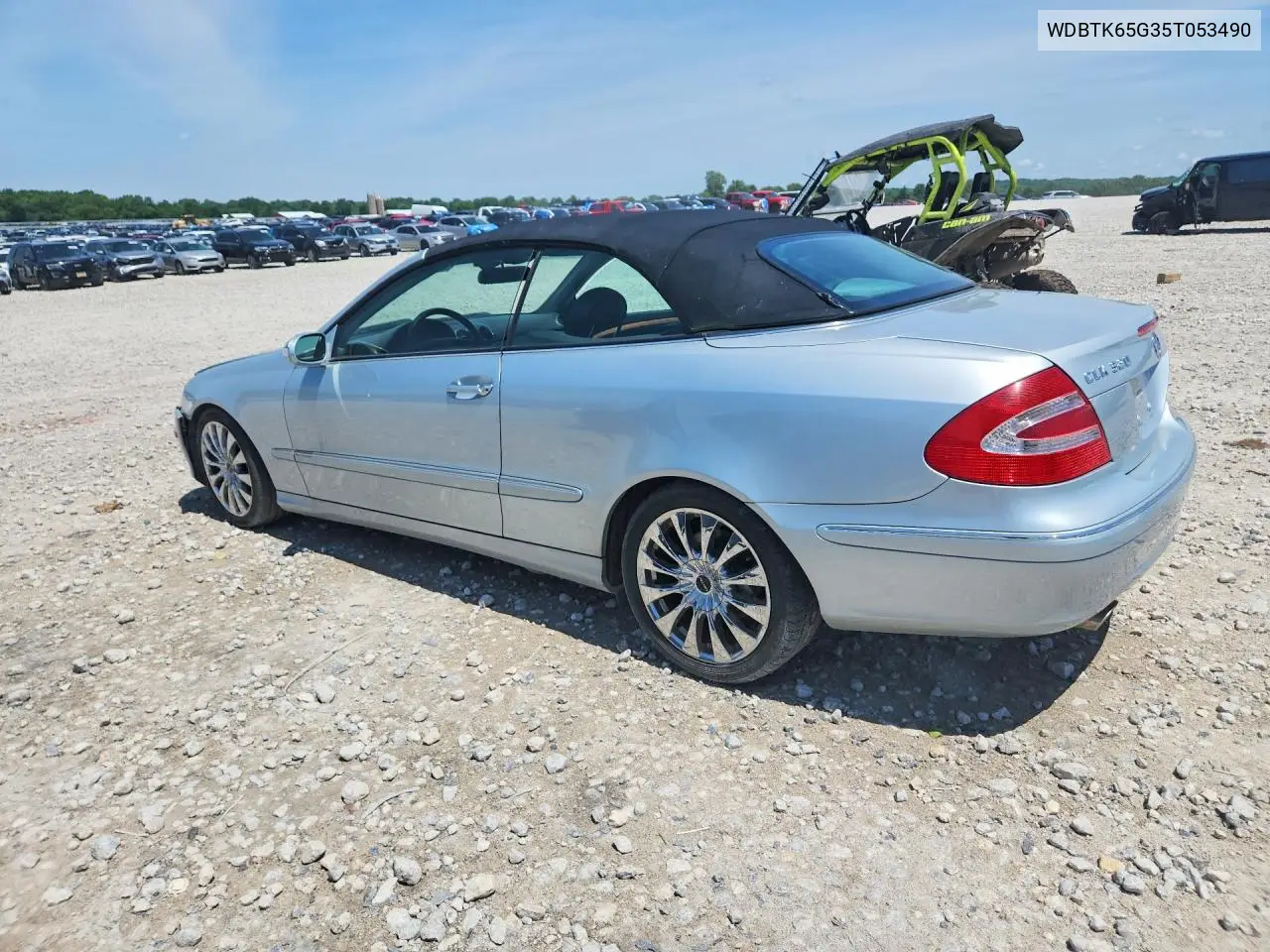2005 Mercedes-Benz Clk 320 VIN: WDBTK65G35T053490 Lot: 55417186