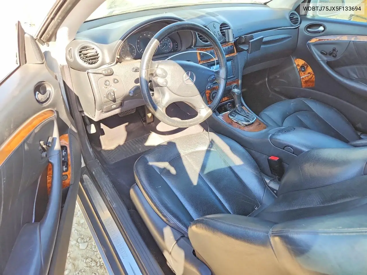 2005 Mercedes-Benz Clk 500 VIN: WDBTJ75JX5F133694 Lot: 58029616