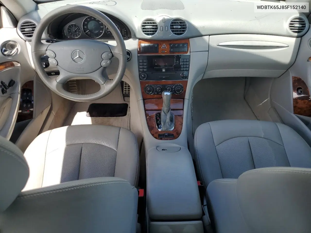 2005 Mercedes Benz Clk VIN: WDBTK65J85F152140 Lot: 85545895
