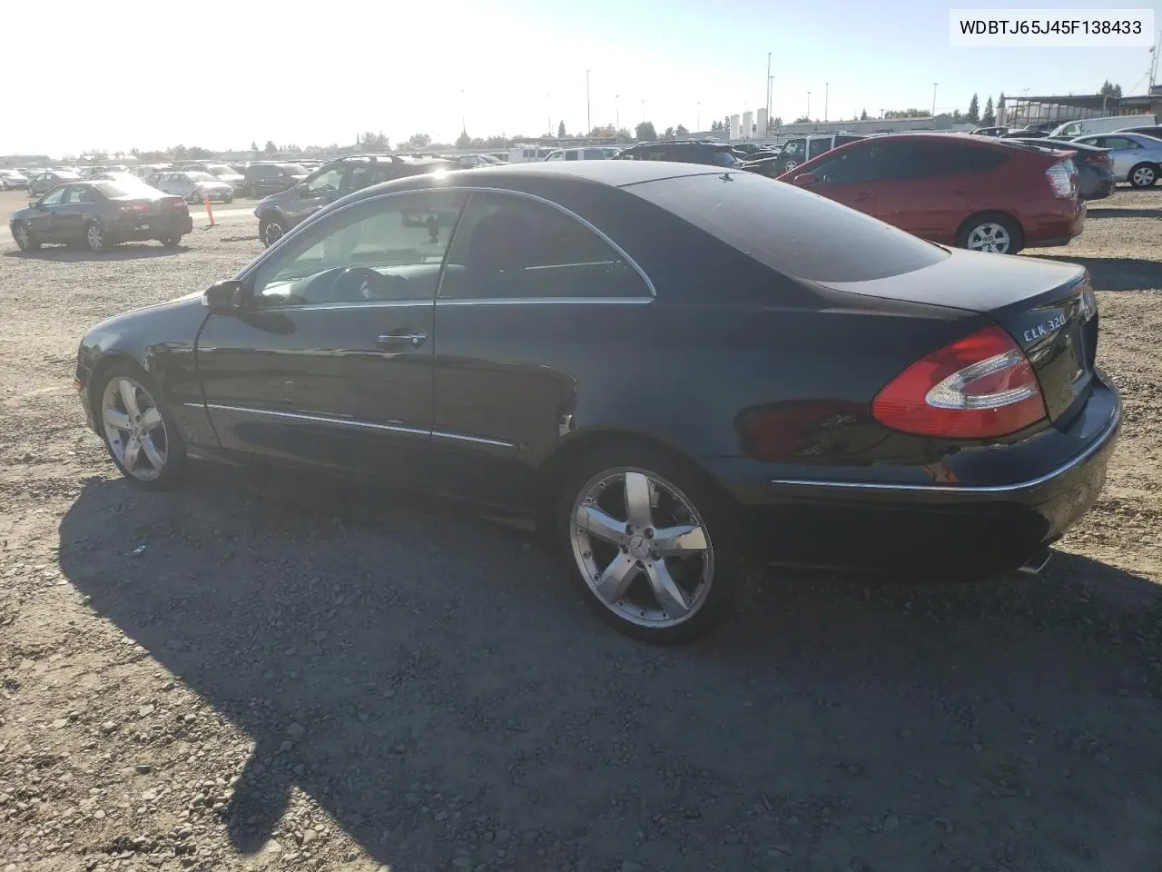 2005 Mercedes-Benz Clk 320C VIN: WDBTJ65J45F138433 Lot: 90544205