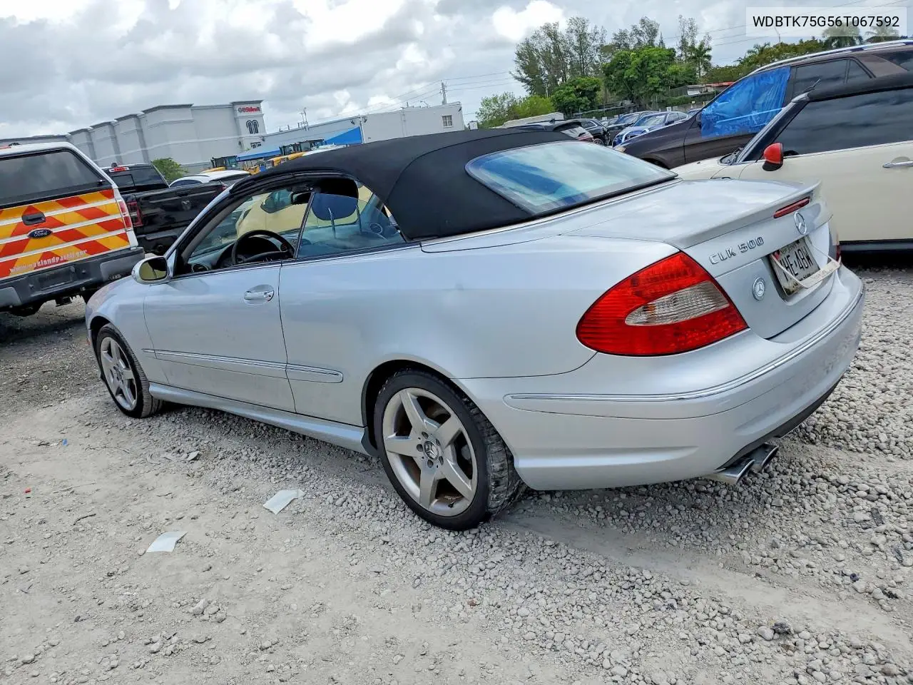 2006 Merz 500-Class VIN: WDBTK75G56T067592 Lot: 49858626
