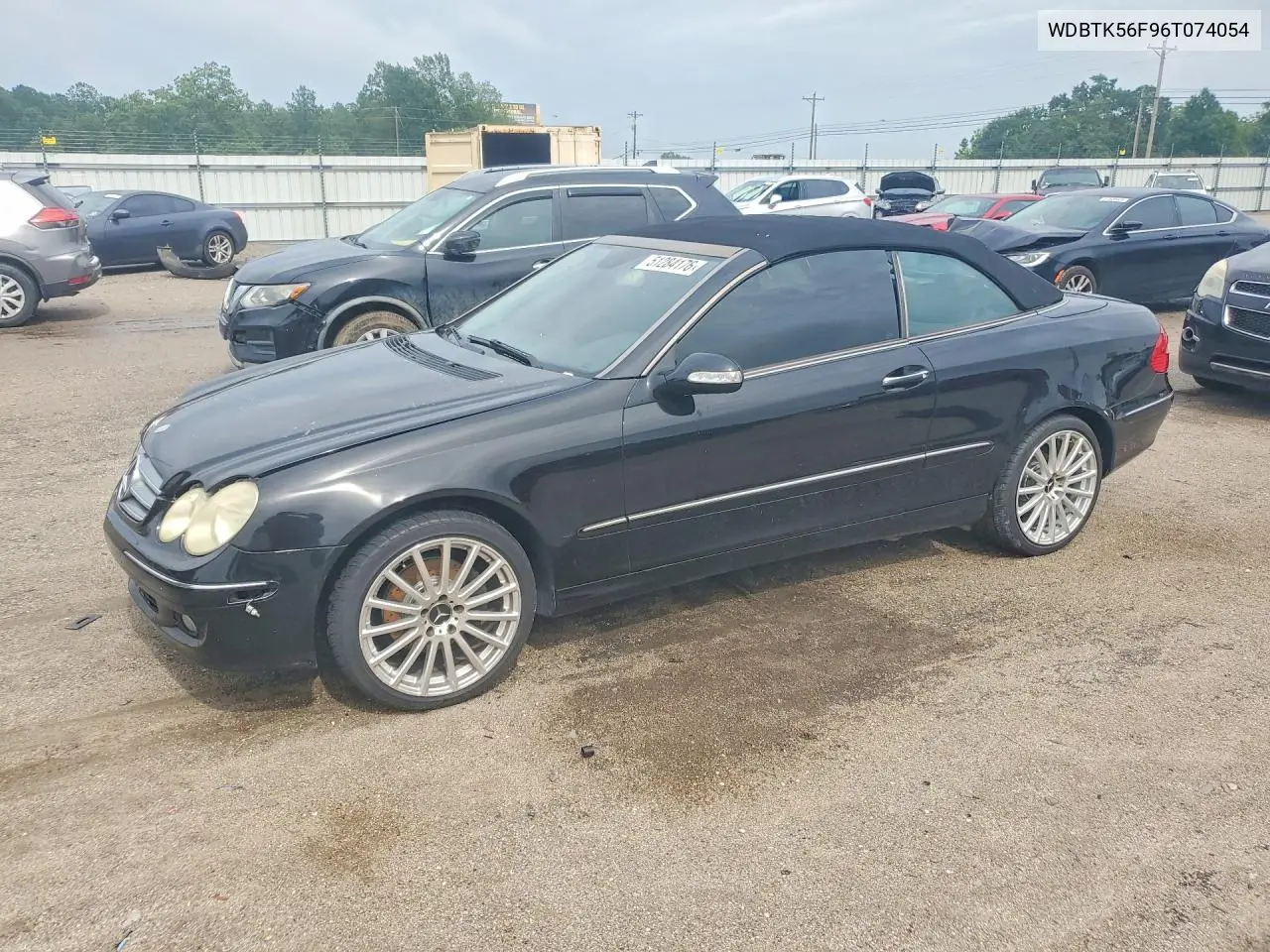 2006 Mercedes-Benz Clk 350 VIN: WDBTK56F96T074054 Lot: 51284176