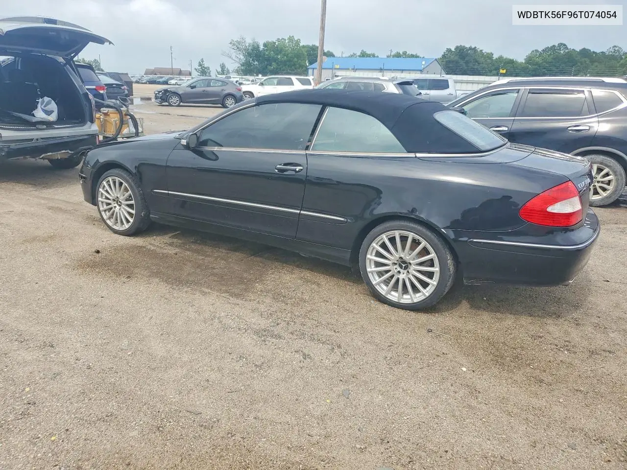 2006 Mercedes-Benz Clk 350 VIN: WDBTK56F96T074054 Lot: 51284176