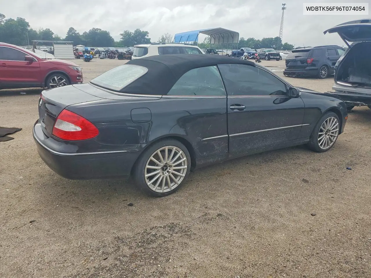 2006 Mercedes-Benz Clk 350 VIN: WDBTK56F96T074054 Lot: 51284176