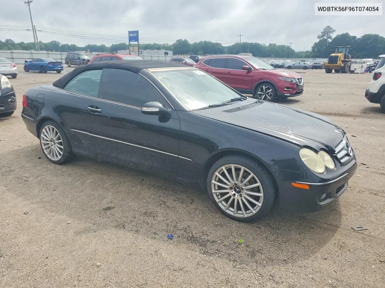 2006 Mercedes-Benz Clk 350 VIN: WDBTK56F96T074054 Lot: 51284176