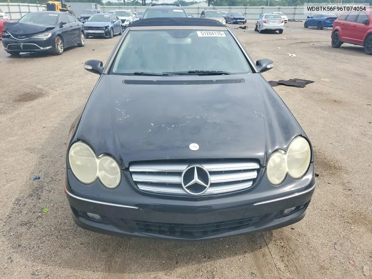 2006 Mercedes-Benz Clk 350 VIN: WDBTK56F96T074054 Lot: 51284176