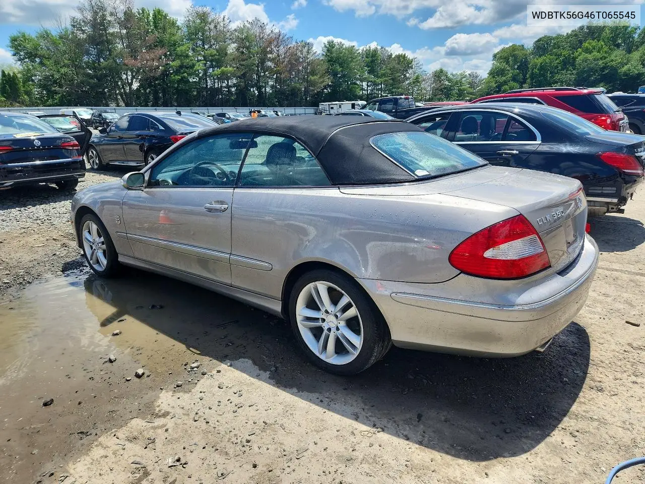 2006 Mercedes-Benz Clk 350 VIN: WDBTK56G46T065545 Lot: 51924776