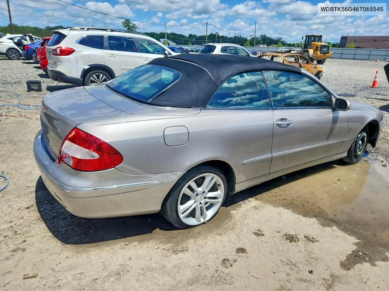 2006 Mercedes-Benz Clk 350 VIN: WDBTK56G46T065545 Lot: 51924776