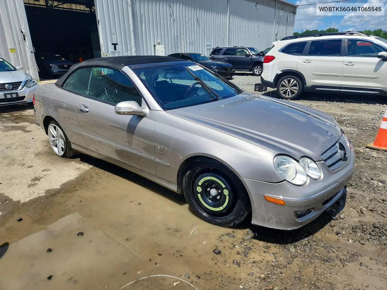 2006 Mercedes-Benz Clk 350 VIN: WDBTK56G46T065545 Lot: 51924776