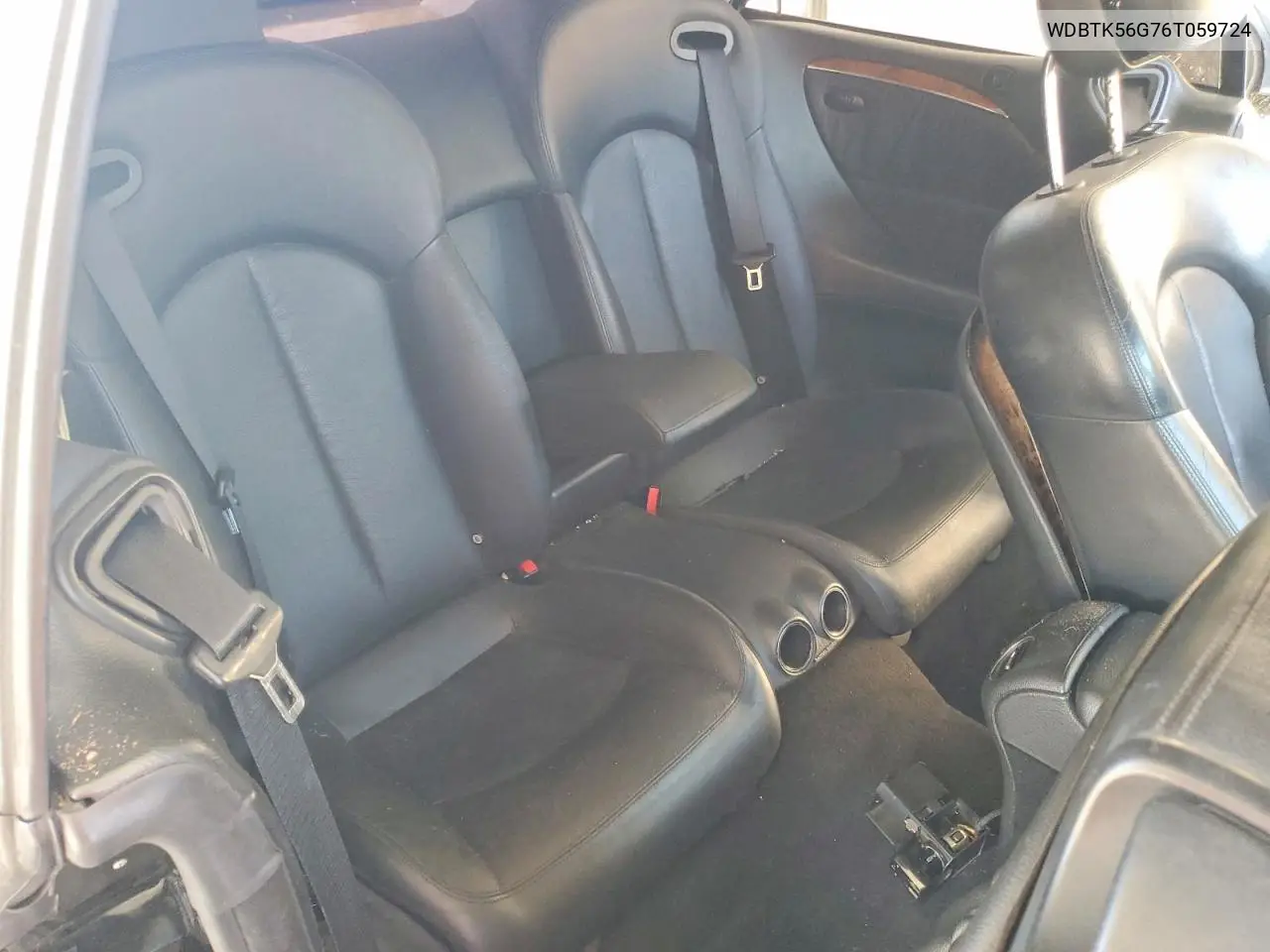 2006 Mercedes-Benz Clk 350 VIN: WDBTK56G76T059724 Lot: 53618426