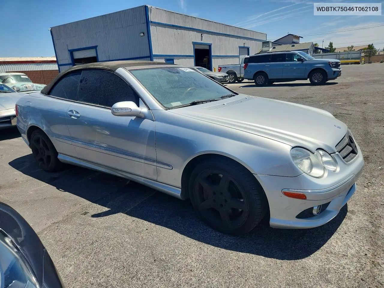 2006 Mercedes-Benz Clk 500 VIN: WDBTK75G46T062108 Lot: 56496016