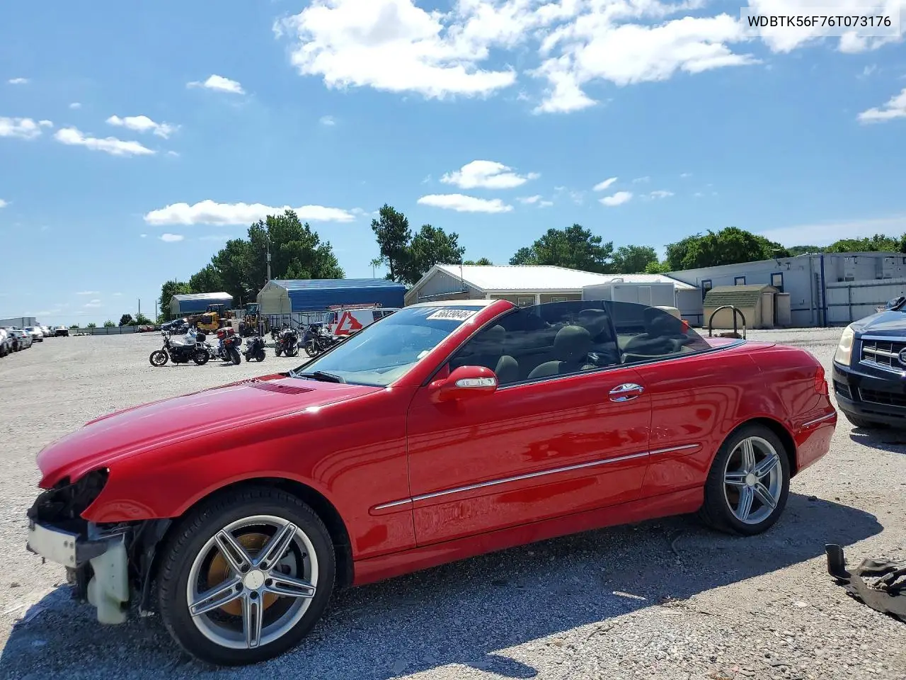 2006 Mercedes-Benz Clk 350 VIN: WDBTK56F76T073176 Lot: 56839846