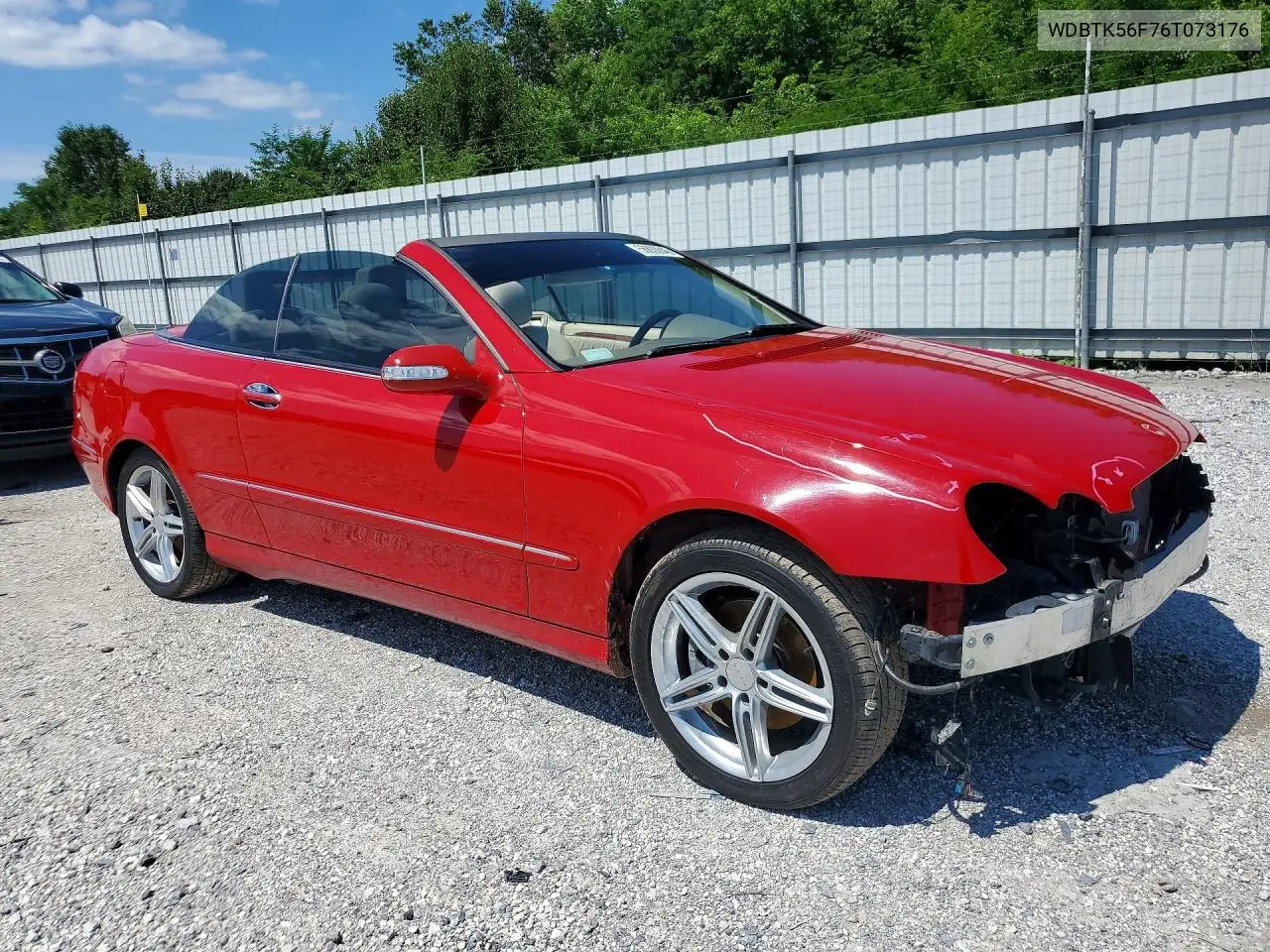 2006 Mercedes-Benz Clk 350 VIN: WDBTK56F76T073176 Lot: 56839846