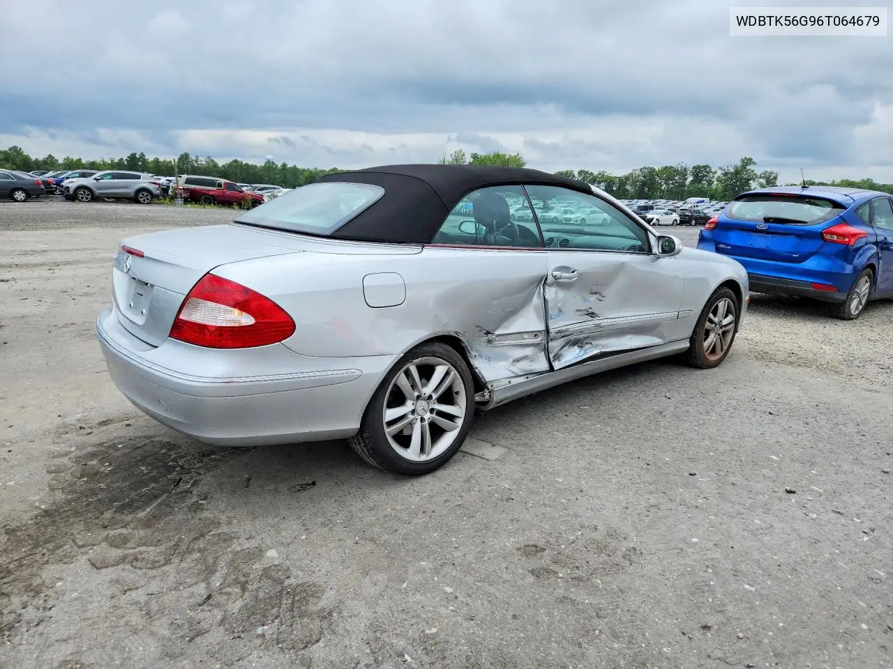 2006 Mercedes-Benz Clk 350 VIN: WDBTK56G96T064679 Lot: 60088876