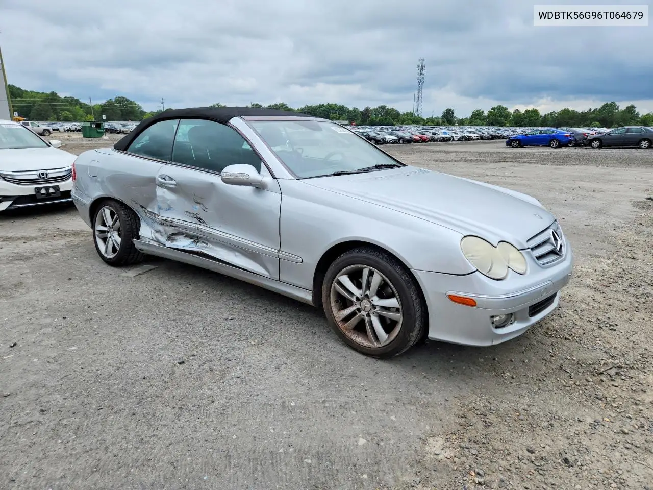 2006 Mercedes-Benz Clk 350 VIN: WDBTK56G96T064679 Lot: 60088876