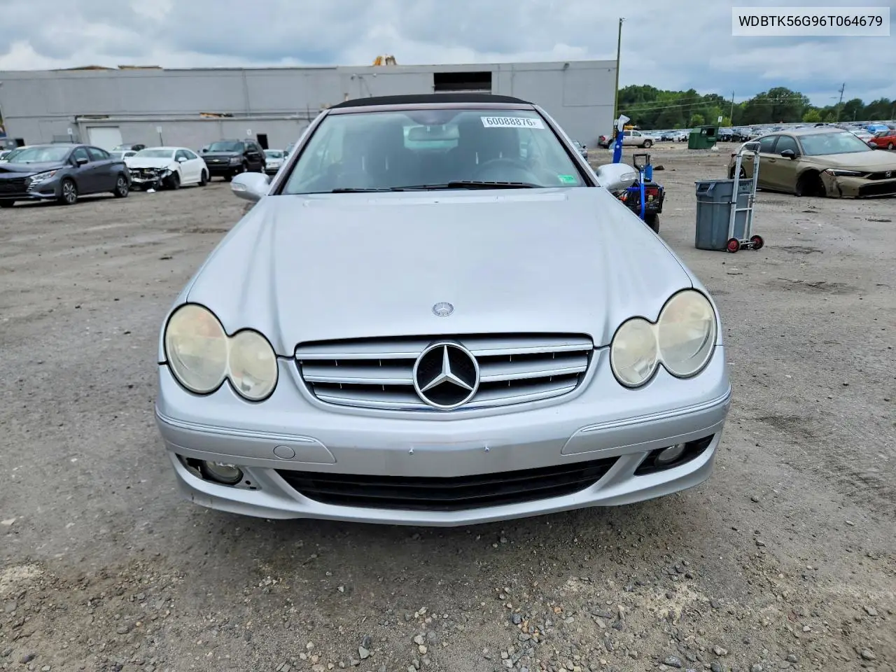 2006 Mercedes-Benz Clk 350 VIN: WDBTK56G96T064679 Lot: 60088876
