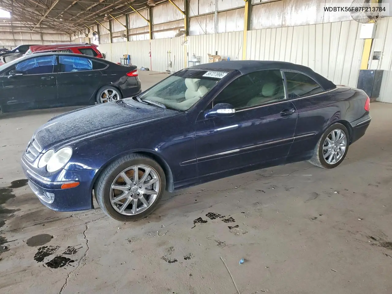 WDBTK56F87F213784 2007 Mercedes-Benz Clk 350