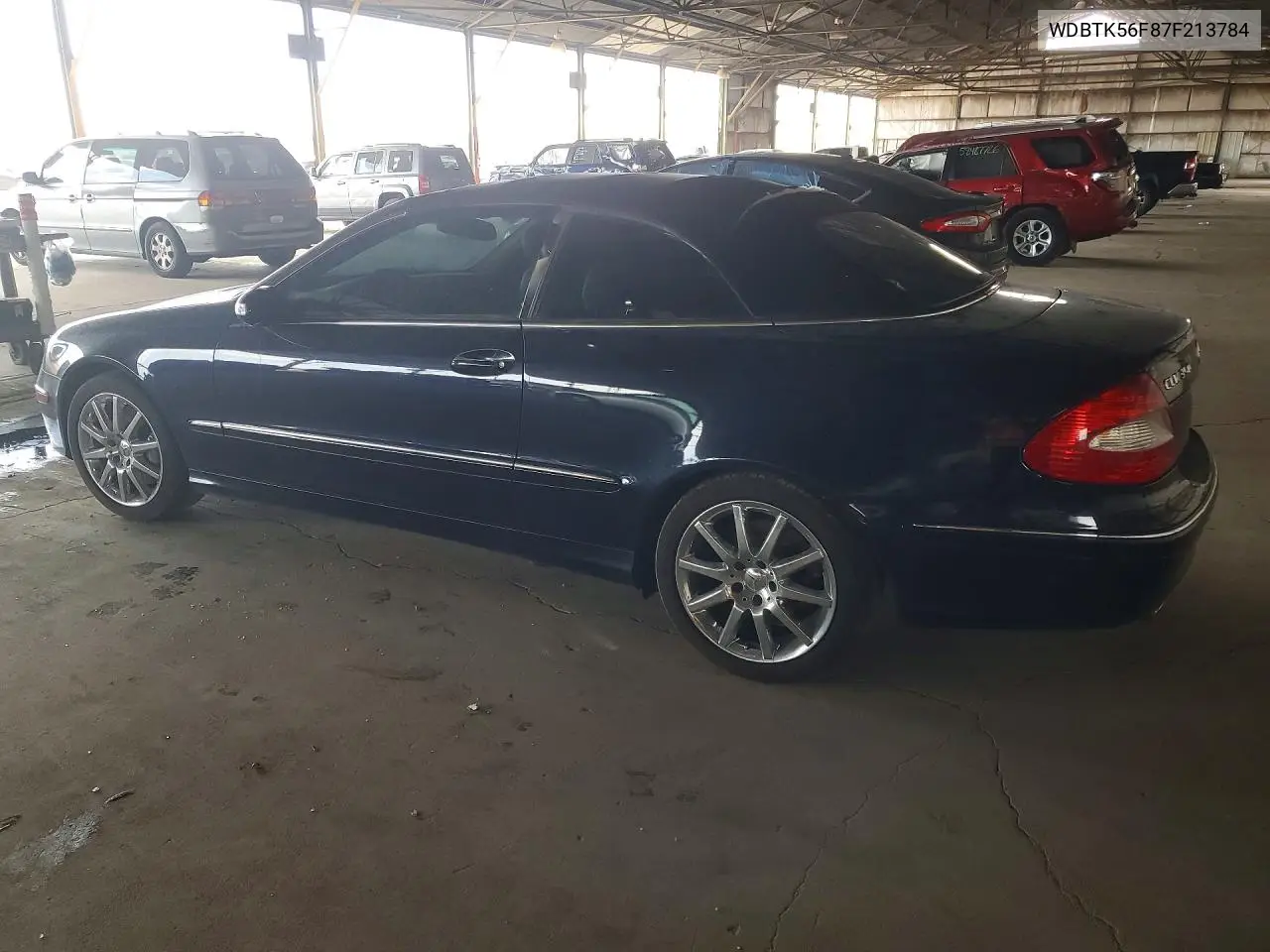 WDBTK56F87F213784 2007 Mercedes-Benz Clk 350