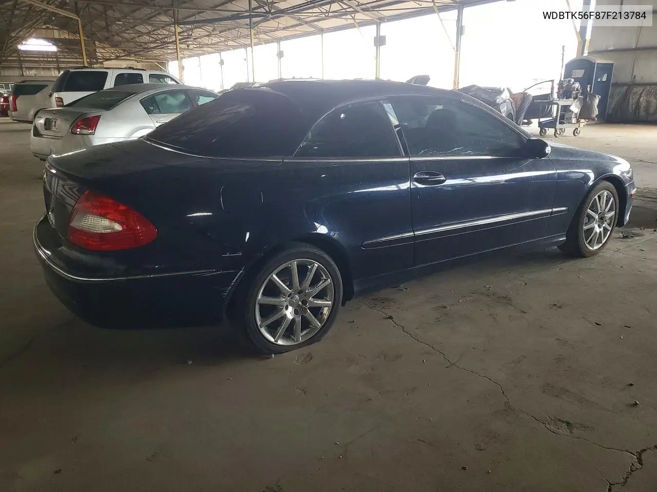 WDBTK56F87F213784 2007 Mercedes-Benz Clk 350