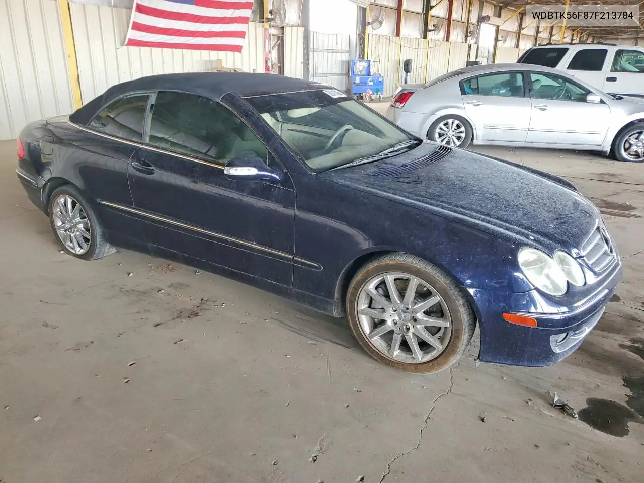 WDBTK56F87F213784 2007 Mercedes-Benz Clk 350