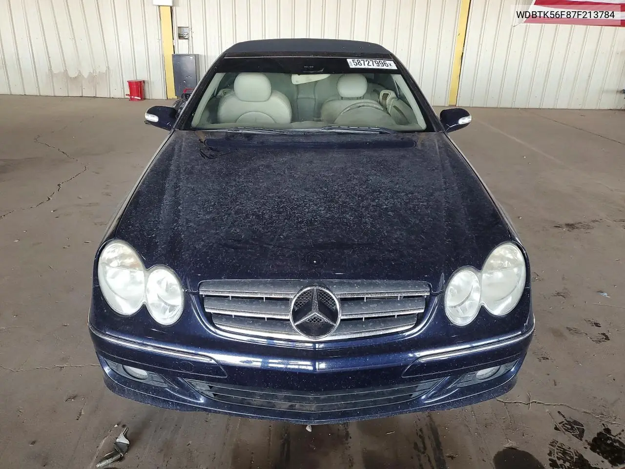 WDBTK56F87F213784 2007 Mercedes-Benz Clk 350