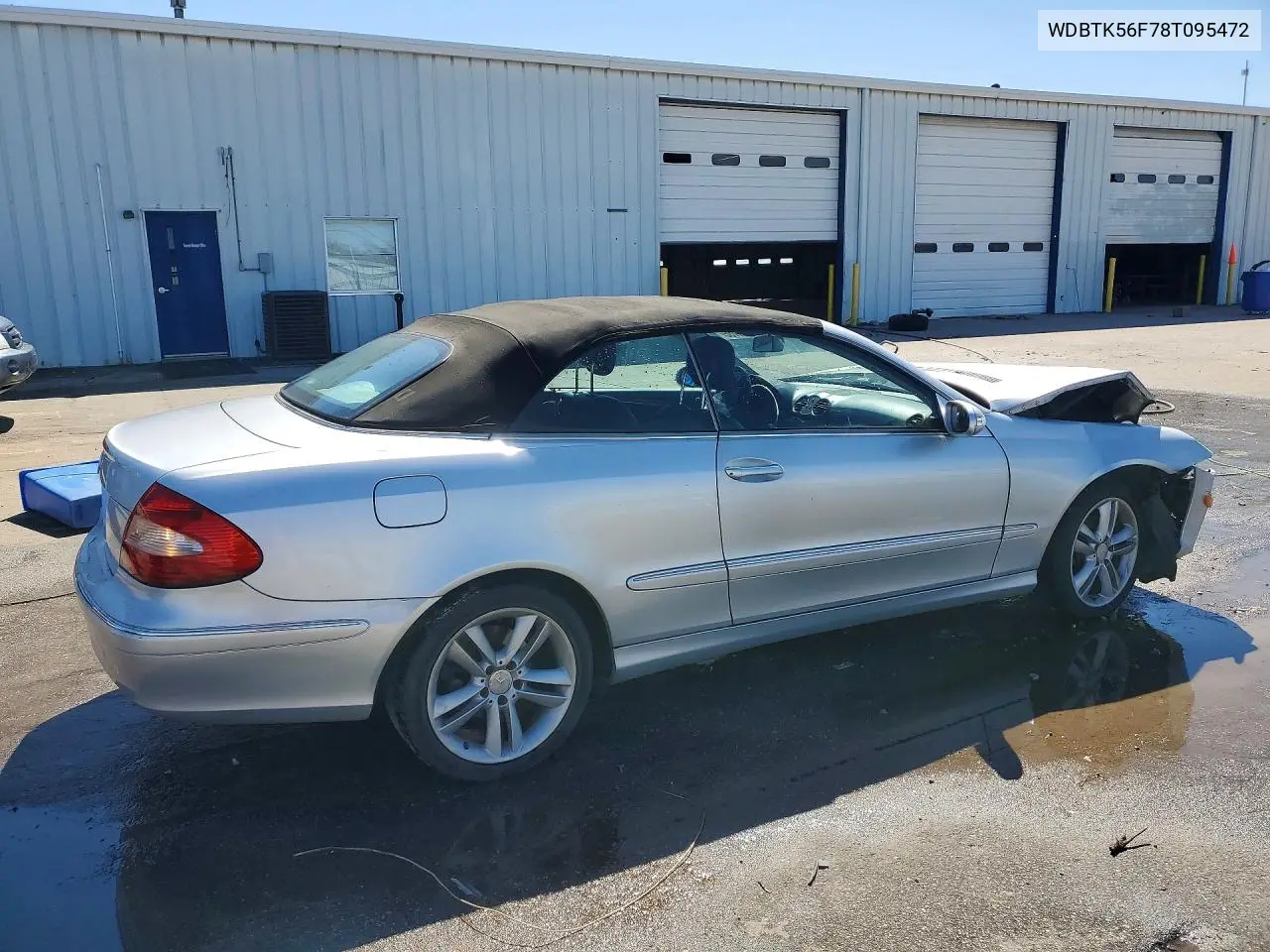 2008 Mercedes-Benz Clk 350 VIN: WDBTK56F78T095472 Lot: 46531756