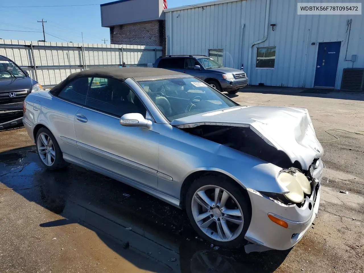 2008 Mercedes-Benz Clk 350 VIN: WDBTK56F78T095472 Lot: 46531756