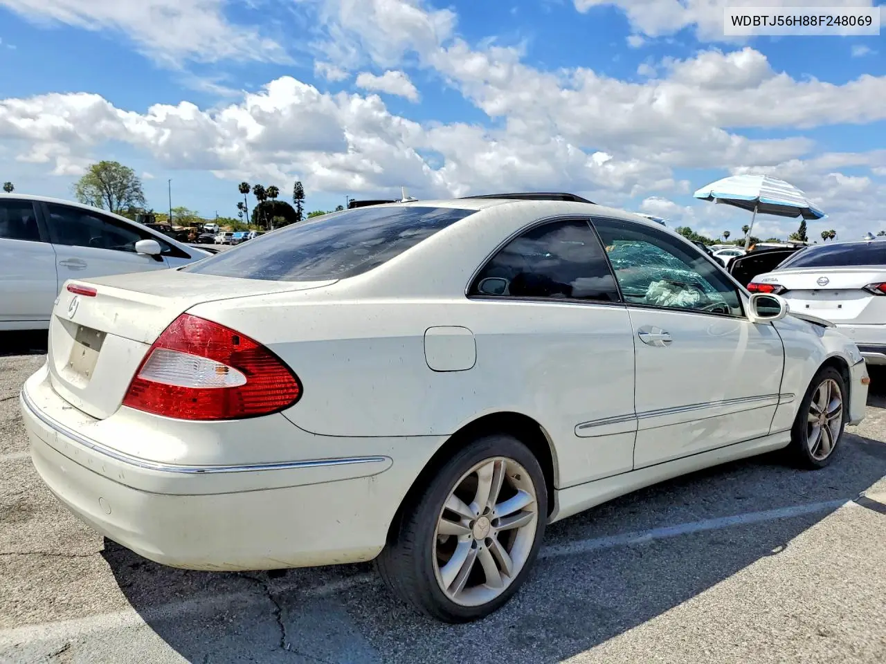 2008 Mercedes-Benz Clk 350 VIN: WDBTJ56H88F248069 Lot: 50835346