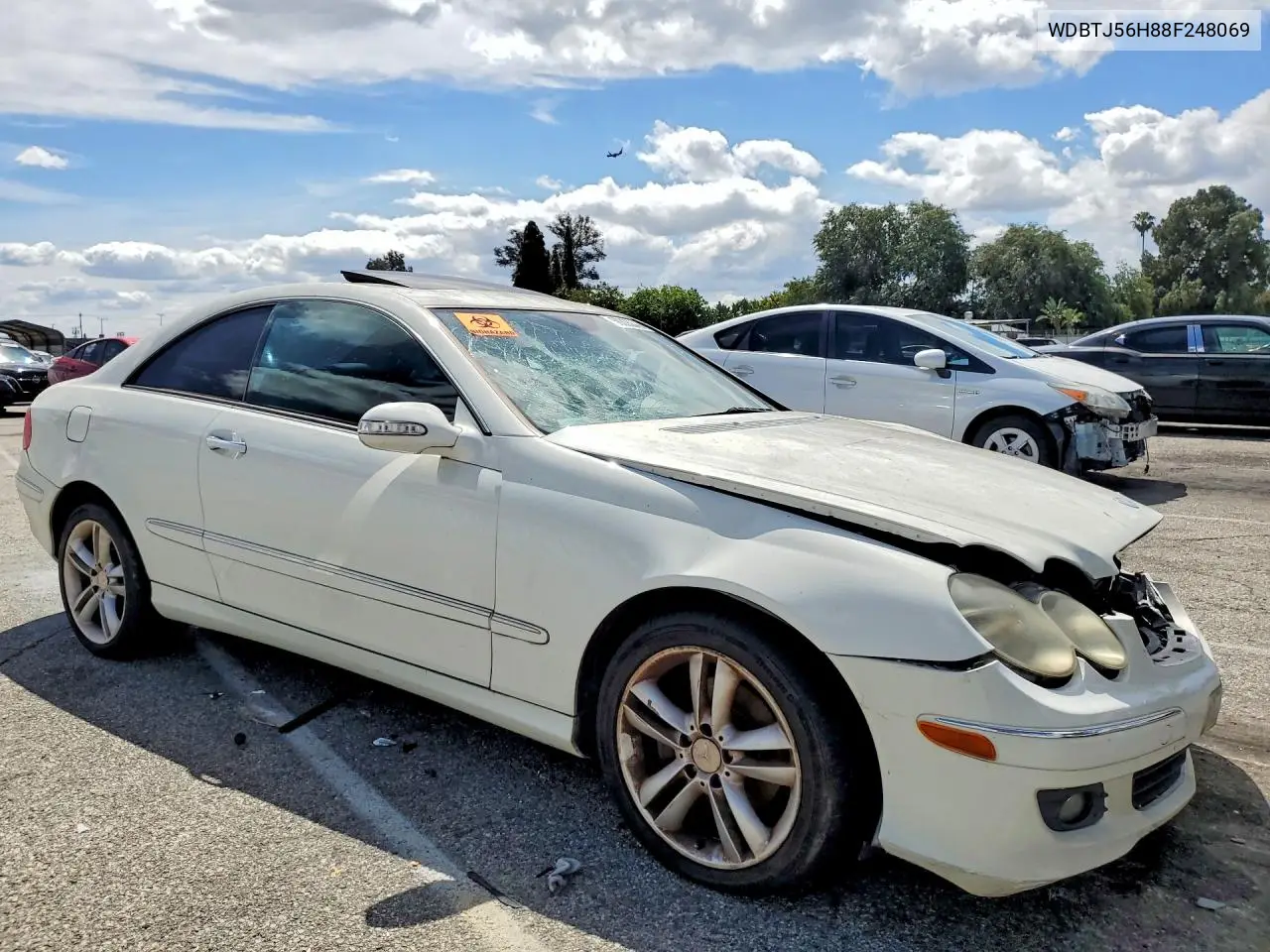 2008 Mercedes-Benz Clk 350 VIN: WDBTJ56H88F248069 Lot: 50835346