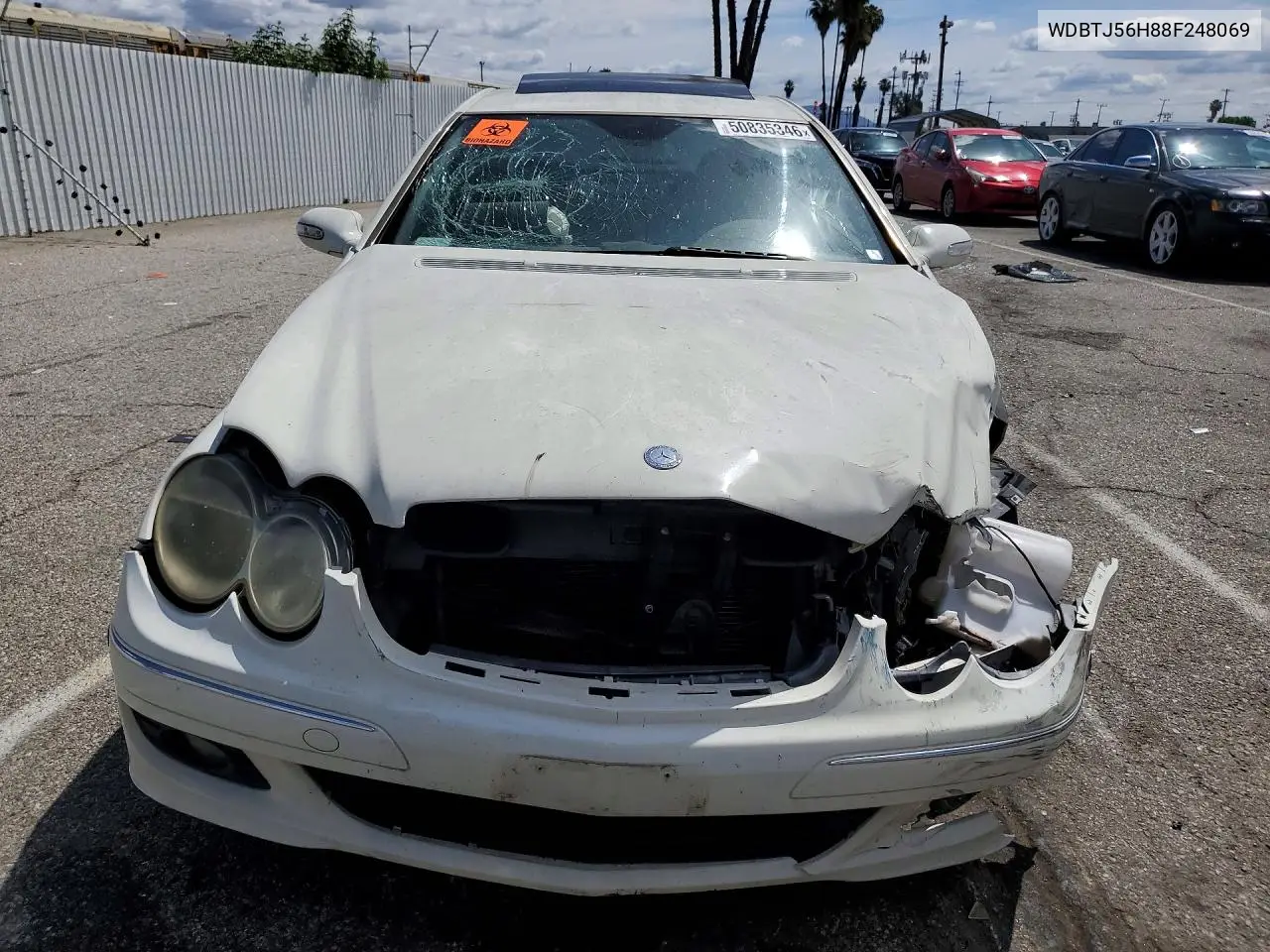 2008 Mercedes-Benz Clk 350 VIN: WDBTJ56H88F248069 Lot: 50835346