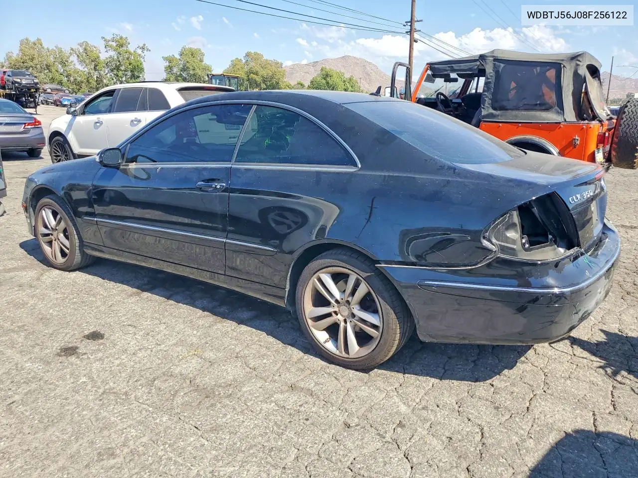 2008 Mercedes-Benz Clk 350 VIN: WDBTJ56J08F256122 Lot: 57206866