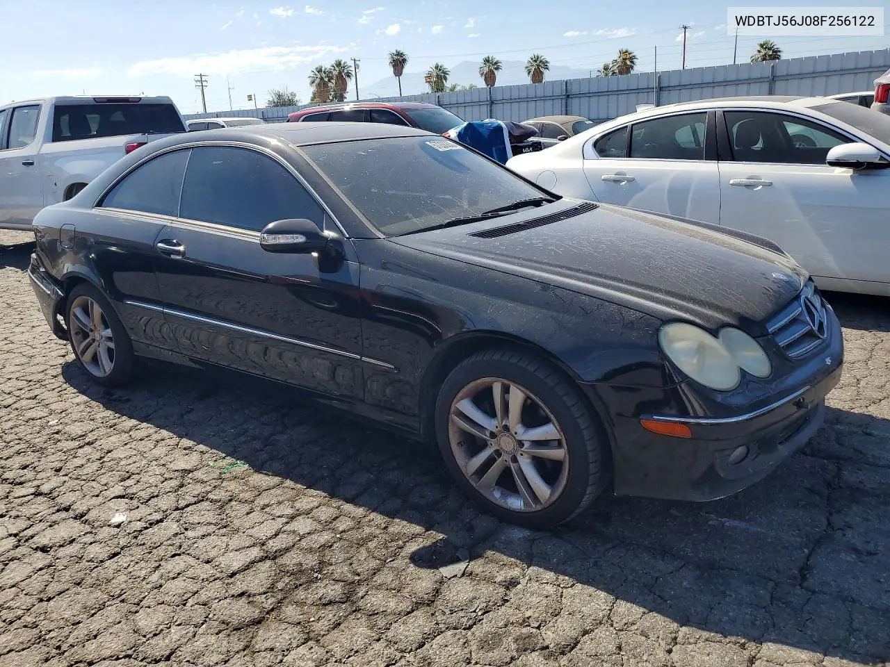 2008 Mercedes-Benz Clk 350 VIN: WDBTJ56J08F256122 Lot: 57206866