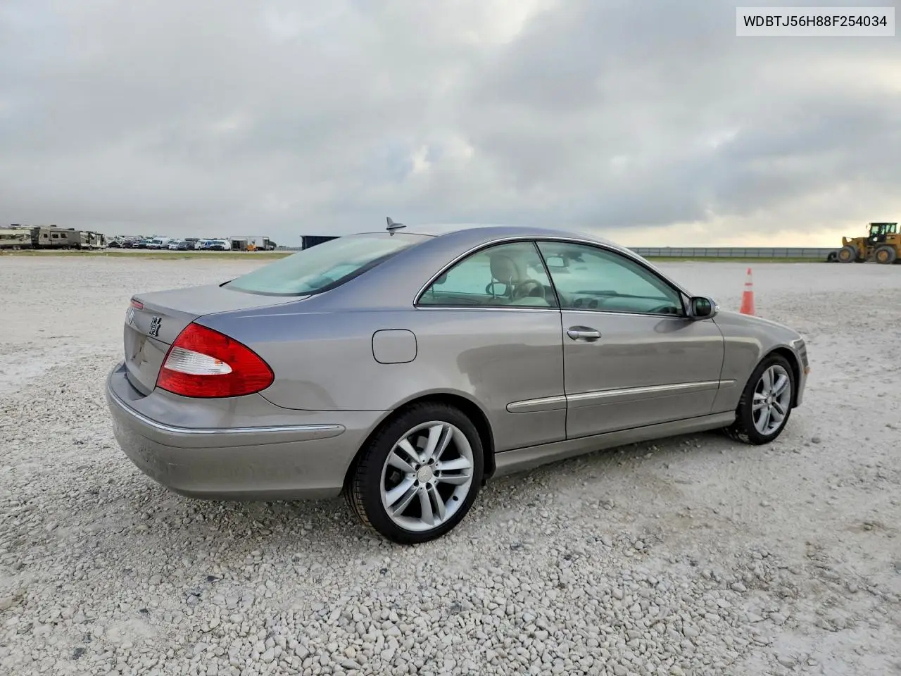 2008 Mercedes-Benz Clk 350 VIN: WDBTJ56H88F254034 Lot: 58881856