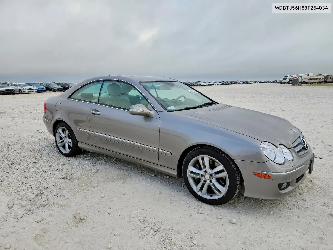 2008 Mercedes-Benz Clk 350 VIN: WDBTJ56H88F254034 Lot: 58881856