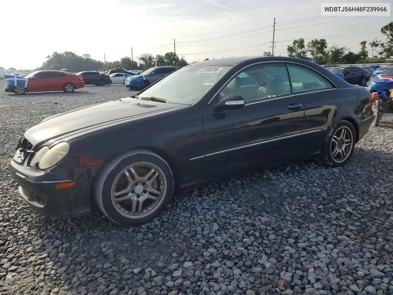 2008 Mercedes-Benz Clk 350 VIN: WDBTJ56H48F239966 Lot: 61959296