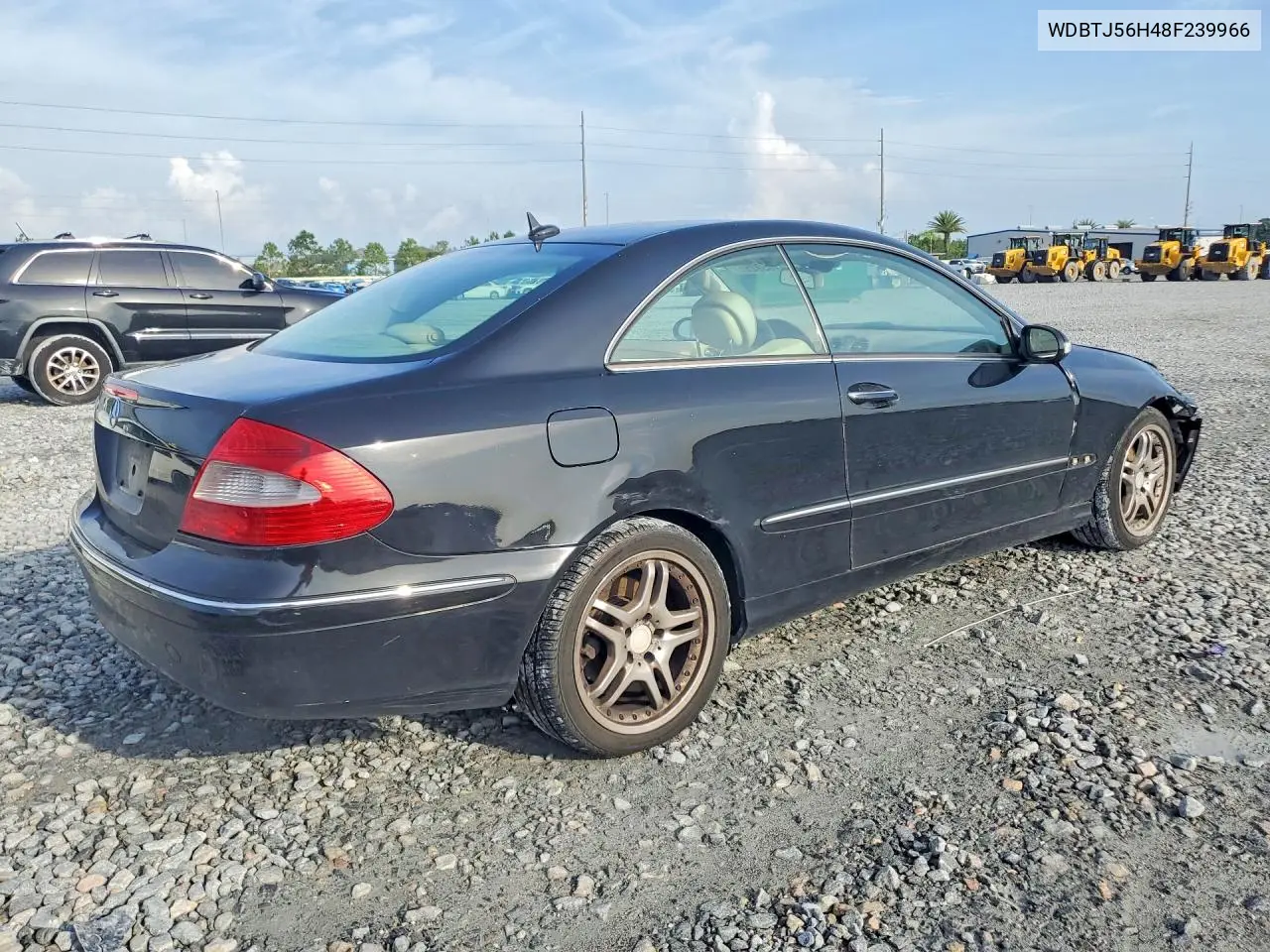 2008 Mercedes-Benz Clk 350 VIN: WDBTJ56H48F239966 Lot: 61959296