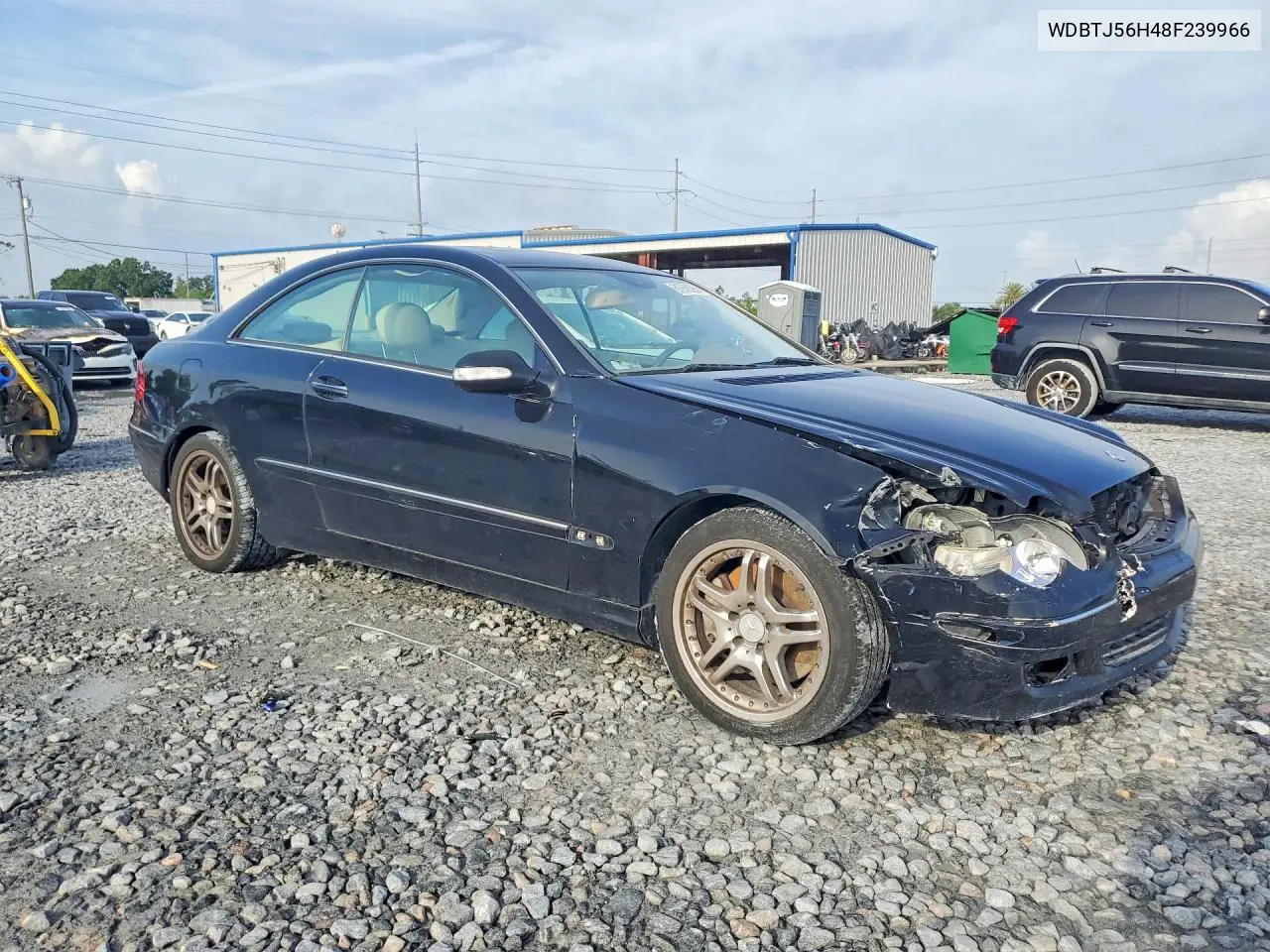 2008 Mercedes-Benz Clk 350 VIN: WDBTJ56H48F239966 Lot: 61959296