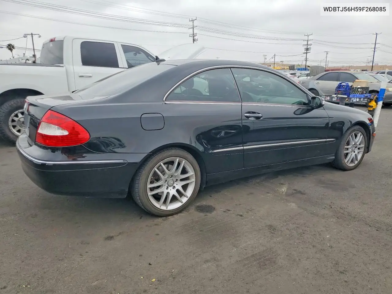 2009 Mercedes-Benz Clk 350 VIN: WDBTJ56H59F268085 Lot: 52209336